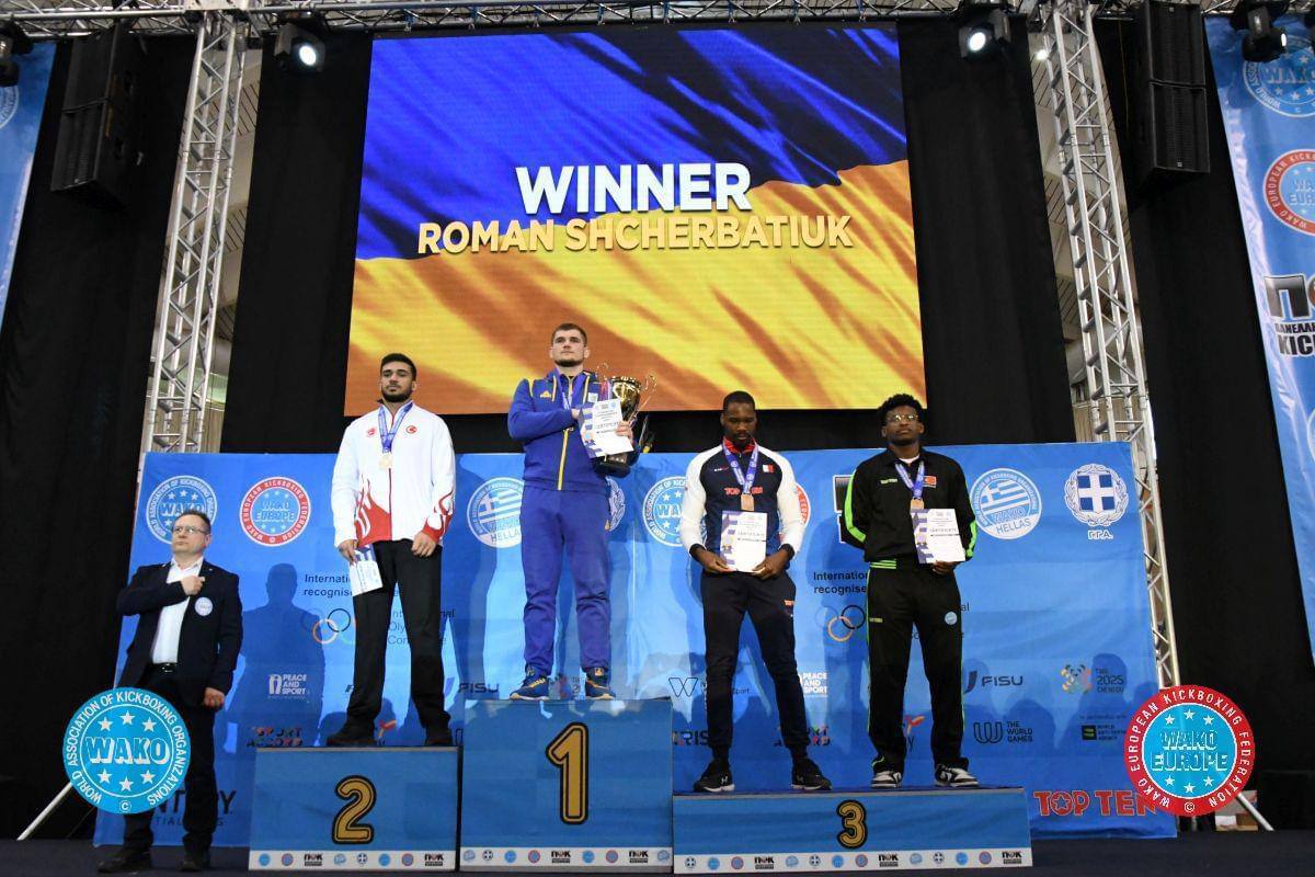 Збірна України з кікбоксингу здобула 36 медалей на ЧЄ в Афінах